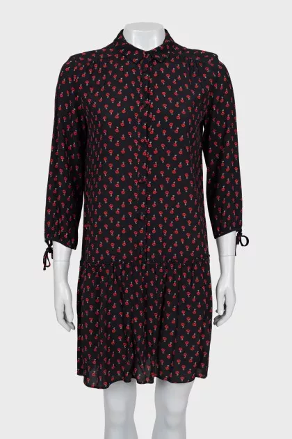 Floral A-line dress