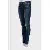 Low-rise skinny fit jeans