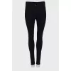 Black leggings with buttons