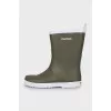 Men's rubber boots with tag