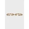 Gold hoop earrings