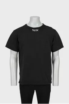Men's straight-fit T-shirt with print