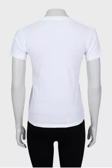 White T-shirt with company logo