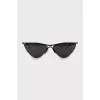 Triangular sunglasses in signature print