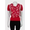 Cashmere and silk blouse