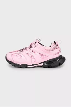 Pink chunky sneakers