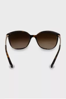 Wayfarer sunglasses with rhinestones