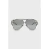 Silver prescription sunglasses