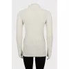 Knitted turtleneck sweater