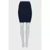 Pencil skirt with decorative seam
