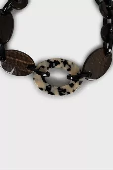 Mixed color necklace