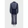 Mixed color woven suit
