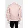 Light pink bomber jacket