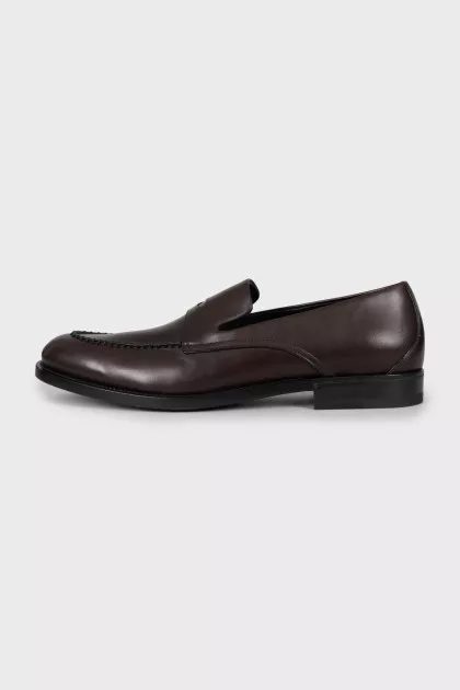 Men's brown loafers