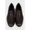 Men's brown loafers