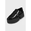 Chunky leather shoes