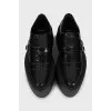 Chunky leather shoes