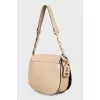 Beige shoulder bag
