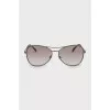 Aviator sunglasses with decorative arms
