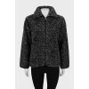 Eco-fur jacket with tag