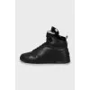 Men's insulated leather boots
