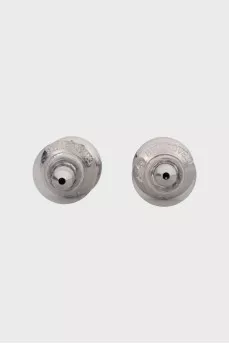 Stud earrings with crystals