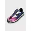 Men's sneakers in gradient print