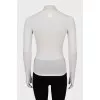 Cashmere long sleeve with contrasting seams