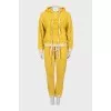 Tracksuit with embroidered logo