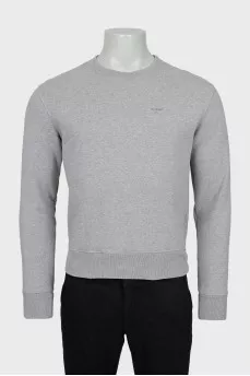 Gray men's sweatshirt