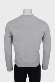 Gray men's sweatshirt
