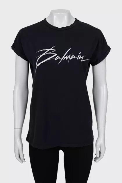 Loose T-shirt with Brned logo