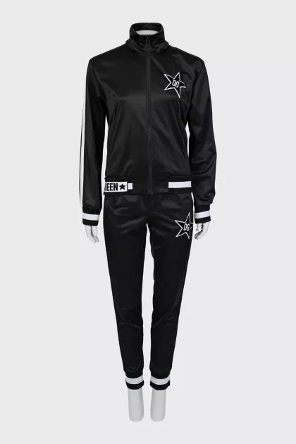 Tracksuit black and white
