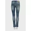 Mid-rise skinny fit jeans