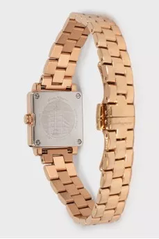 Gold-colored wristwatch