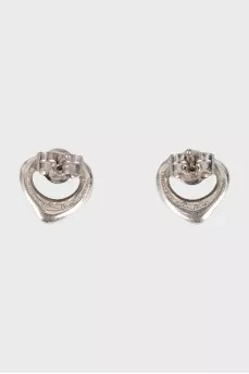 Open Heart Earrings