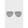 Silver aviator sunglasses
