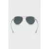 Silver aviator sunglasses
