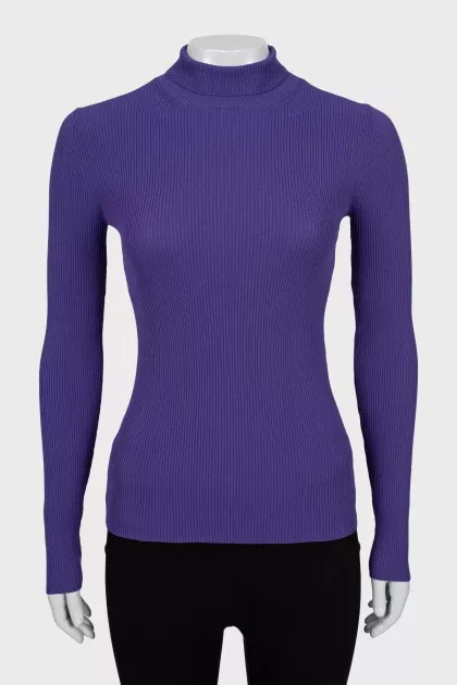 Purple ribbed golf