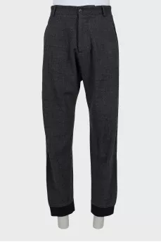 Men's gray joggers