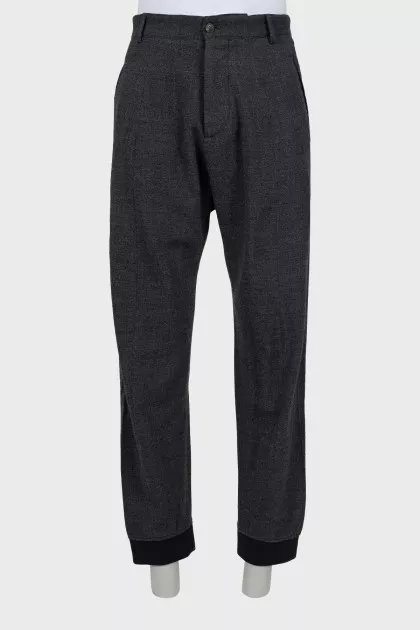 Men's gray joggers