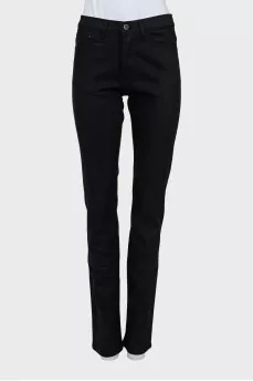 Черные джинсы regular fit