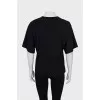 Loose T-shirt with brand logo