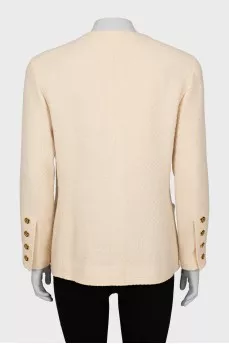 Vintage jacket with gold buttons