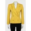 Vintage jacket with gold buttons