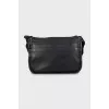 Crossbody bag with embossed logo