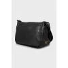 Crossbody bag with embossed logo