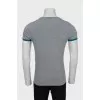 Men's T-shirt with print and patches