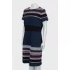 Short sleeve fitted dress
