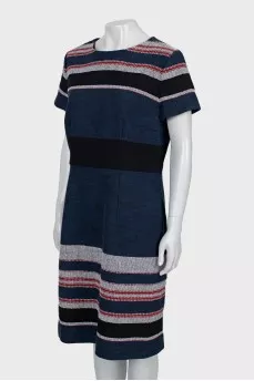 Short sleeve fitted dress